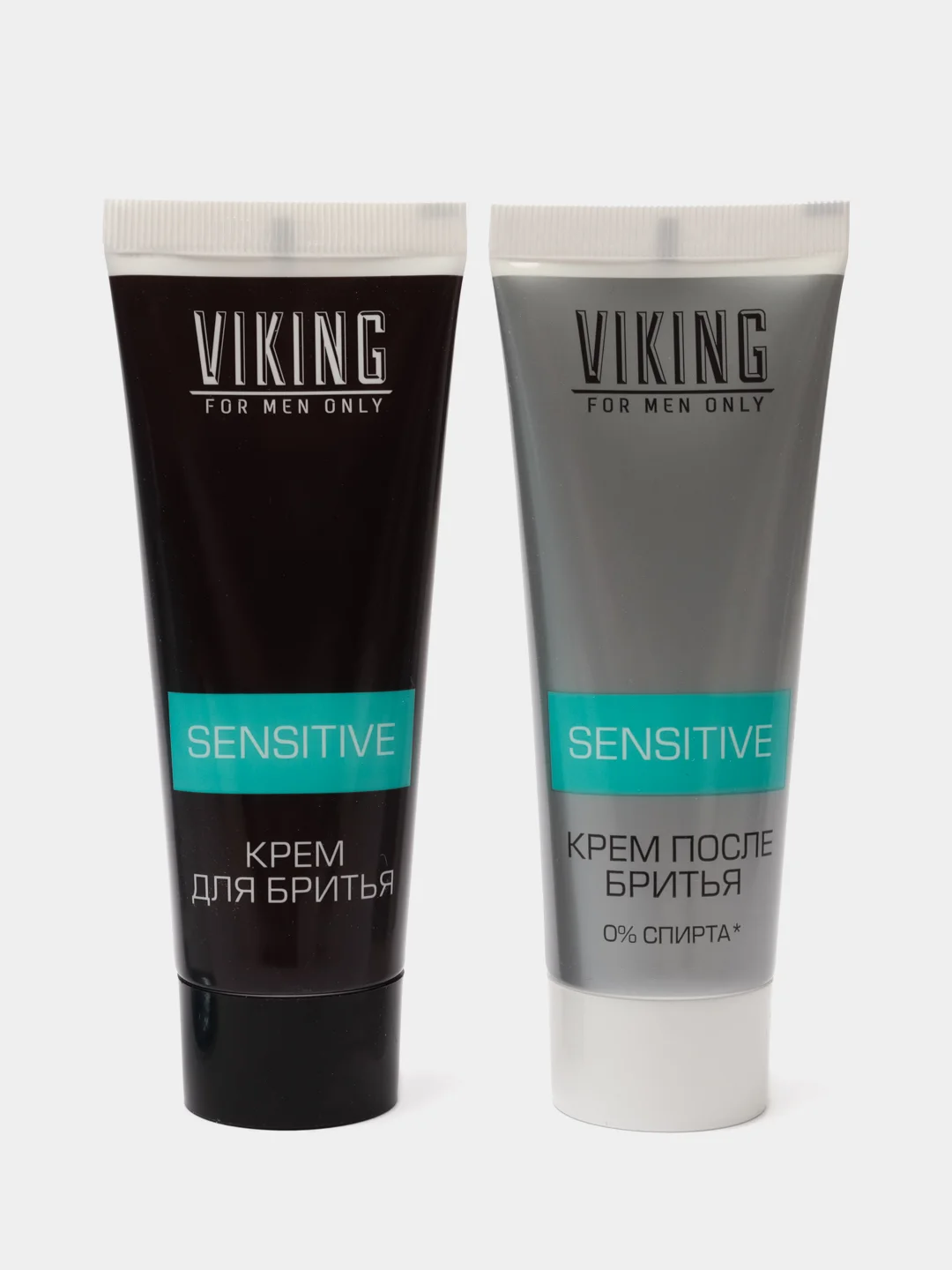 Набор Viking Sensitive: шампунь-гель, крем для бритья и крем после бритья