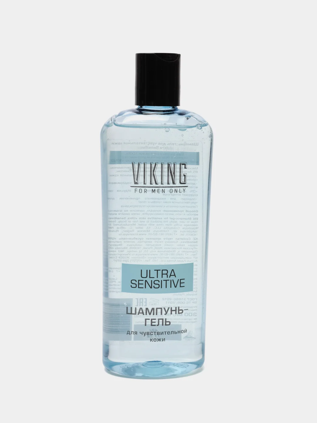 Набор Viking Sensitive: шампунь-гель, крем для бритья и крем после бритья