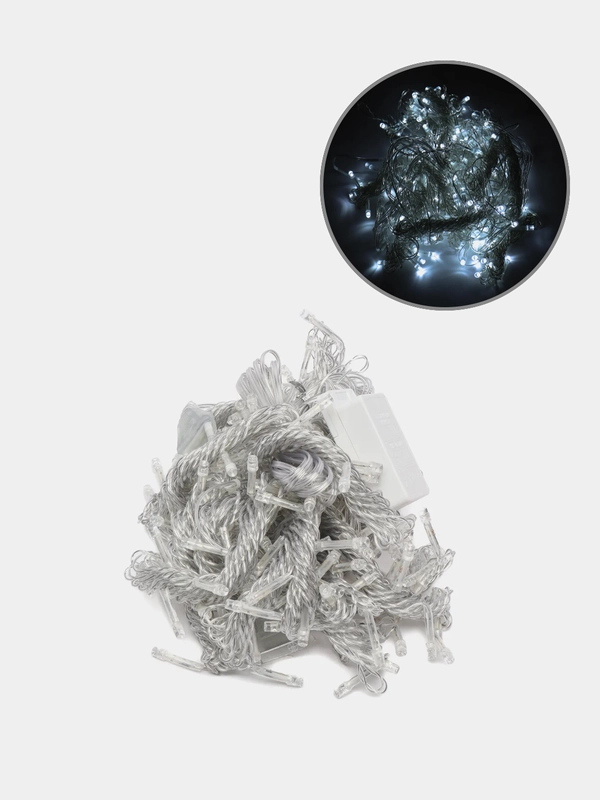 Гирлянда штора, занавес, дождь, 3 х 2, 2 х 1,8, 1,5 х 1,5