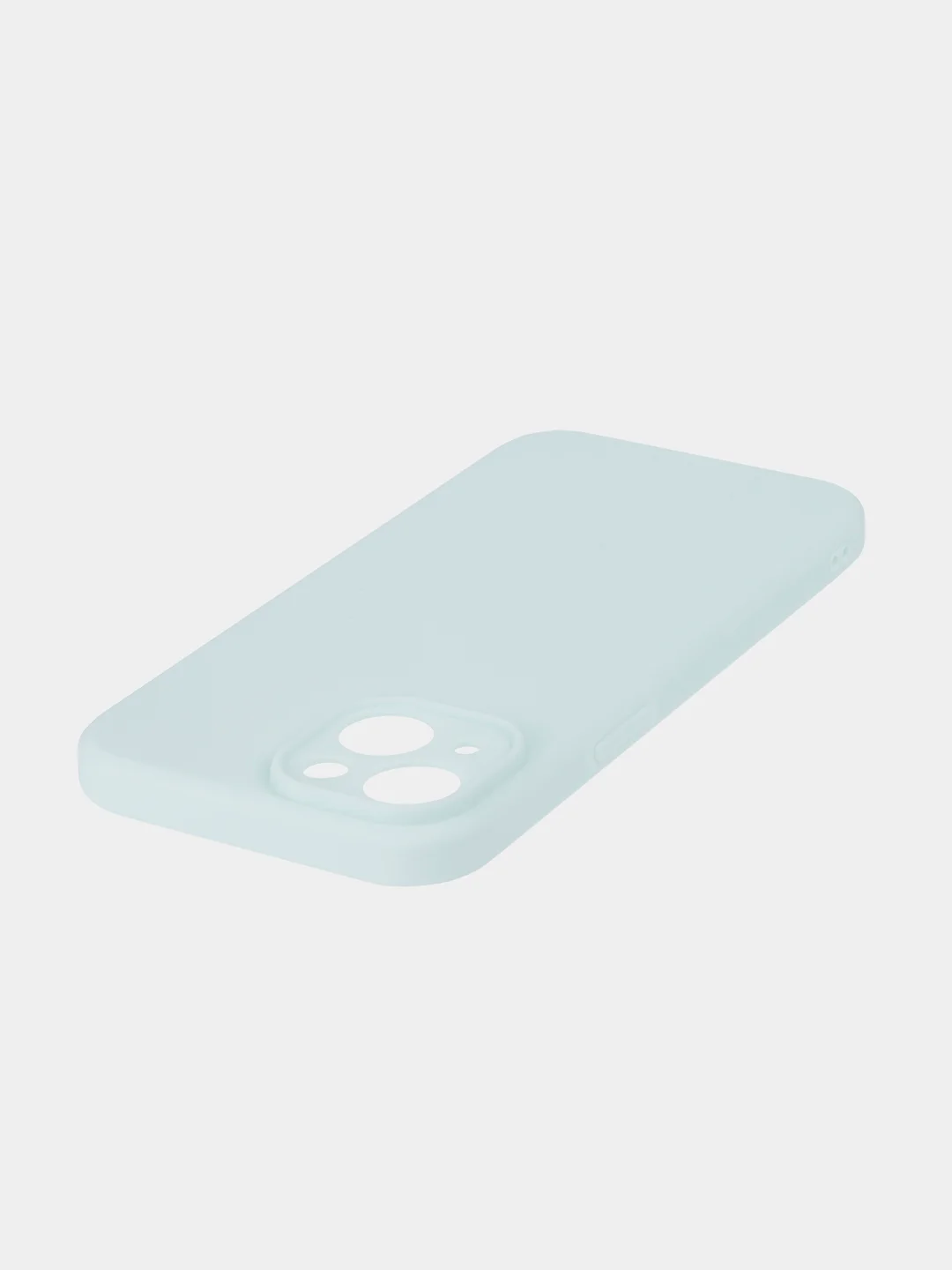 Ледяной чехол + стекло для iPhone 15 силиконовый ROSCO матовый тонкий с бортиком- защитой камер