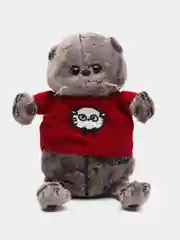 Алый мягкая игрушка "Кот в свитере"