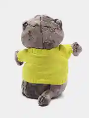 Желтый мягкая игрушка "Кот в свитере"