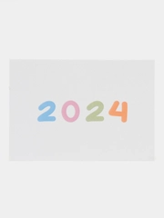 Календарь карманный на 2024 год, горизонтальный/вертикальный, 7х10 см