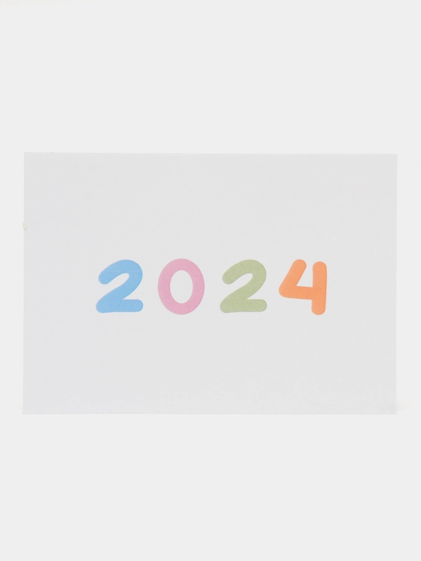 Календарь карманный на 2024 год, горизонтальный/вертикальный, 7х10 см