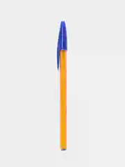 Ручка шариковая, BIC Orange, узел 0.8 мм, синие, мягкое, экономичное, тонкое, письмo