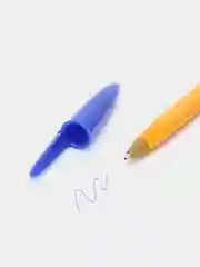 Ручка шариковая, BIC Orange, узел 0.8 мм, синие, мягкое, экономичное, тонкое, письмo