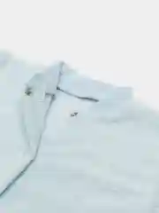 Голубой комбинезон для новорожденного