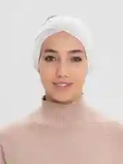 Серый металлик бони наискосок из ткани калифорния, чепчик, шапочка
