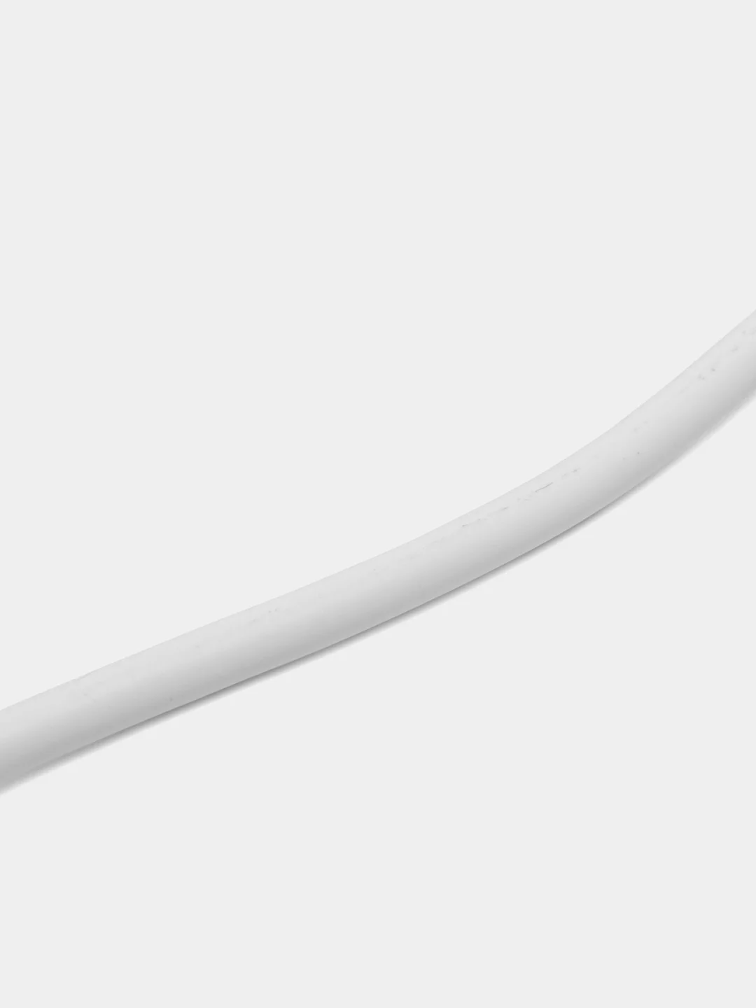 Белый кабель зарядник USB Type-C Denmen D01T 2.4A, зарядка 1 м