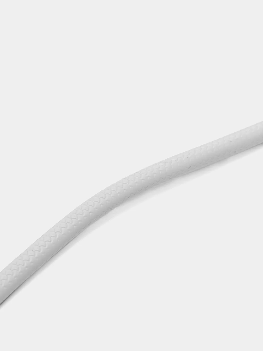 Кабель для заряда micro USB / Type-C, нейлоновый кабель, Denmen, D08V/ D08T белый, 3.6 А