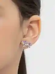 Серебряный набор украшений "Единорог"