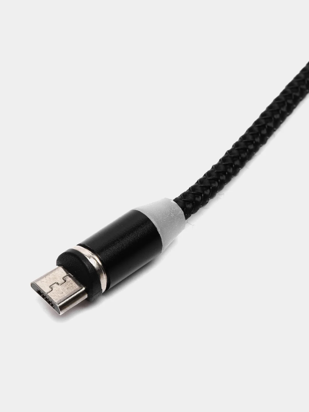 Магнитный USB Кабель Denmen D09V, micro USB, магнитный, нейлон, 2.4 A
