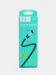 Магнитный USB Кабель Denmen D09V, micro USB, магнитный, нейлон, 2.4 A