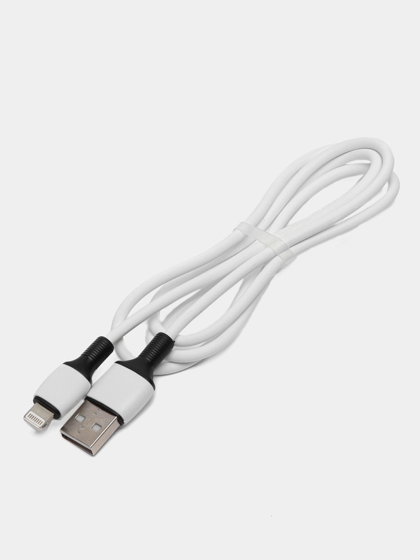 Кабель USB - Lightning Borofone BX84, белый, 1 м