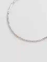 Серебряный чокер женский. Колье из страз
