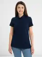 Синий футболка поло женская, Lilians