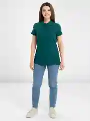 Зеленый футболка поло женская, Lilians