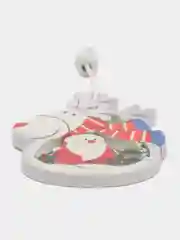 Алый украшение на елку