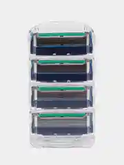 Синий лезвия для бритвы Fusion 5, 4 шт сменные кассеты для мужских бритв, бритва мужская