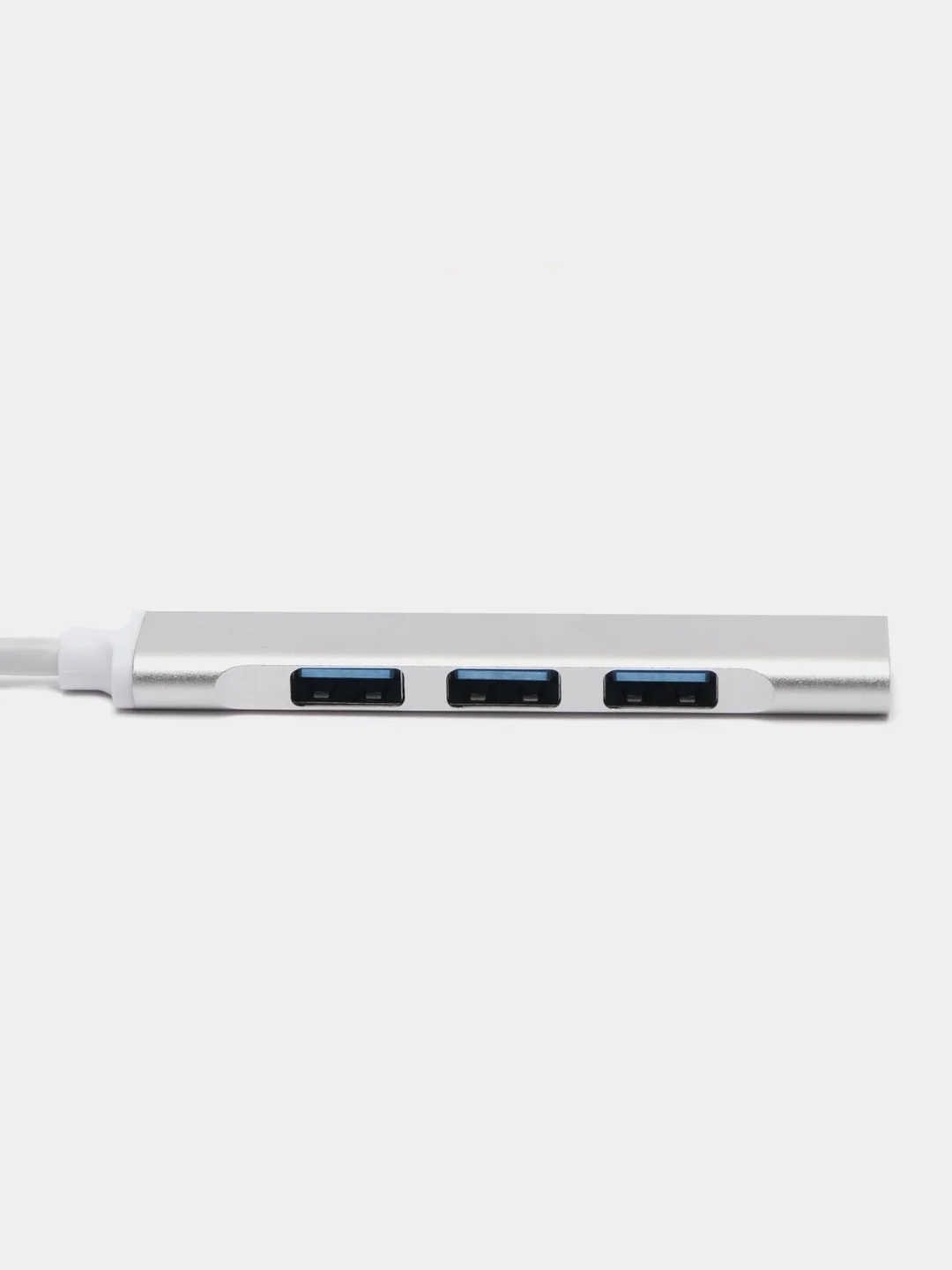 Белый usb-хаб, переходник HUB 3.0, USB разветвитель