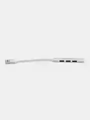 Белый usb-хаб, переходник HUB 3.0, USB разветвитель