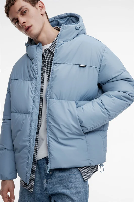 Голубой куртка мужская Befree oversize