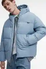 Голубой куртка мужская Befree oversize
