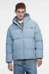 Голубой куртка мужская Befree oversize