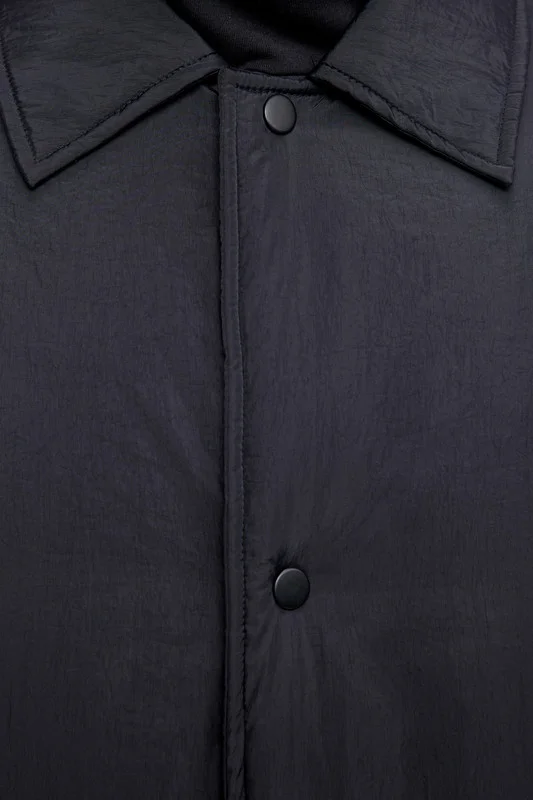 Черный куртка мужская Befree удлиненная oversize