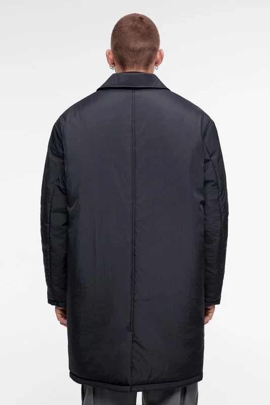 Черный куртка мужская Befree удлиненная oversize