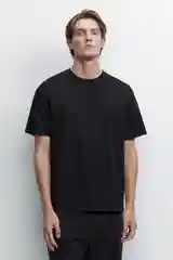 Черный футболка мужская Befree oversize