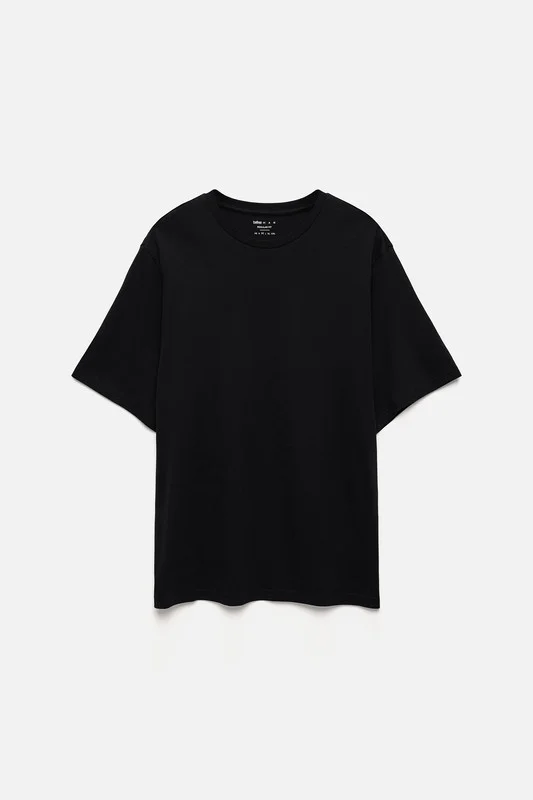 Черный футболка мужская Befree oversize