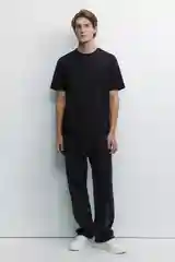 Черный футболка мужская Befree oversize