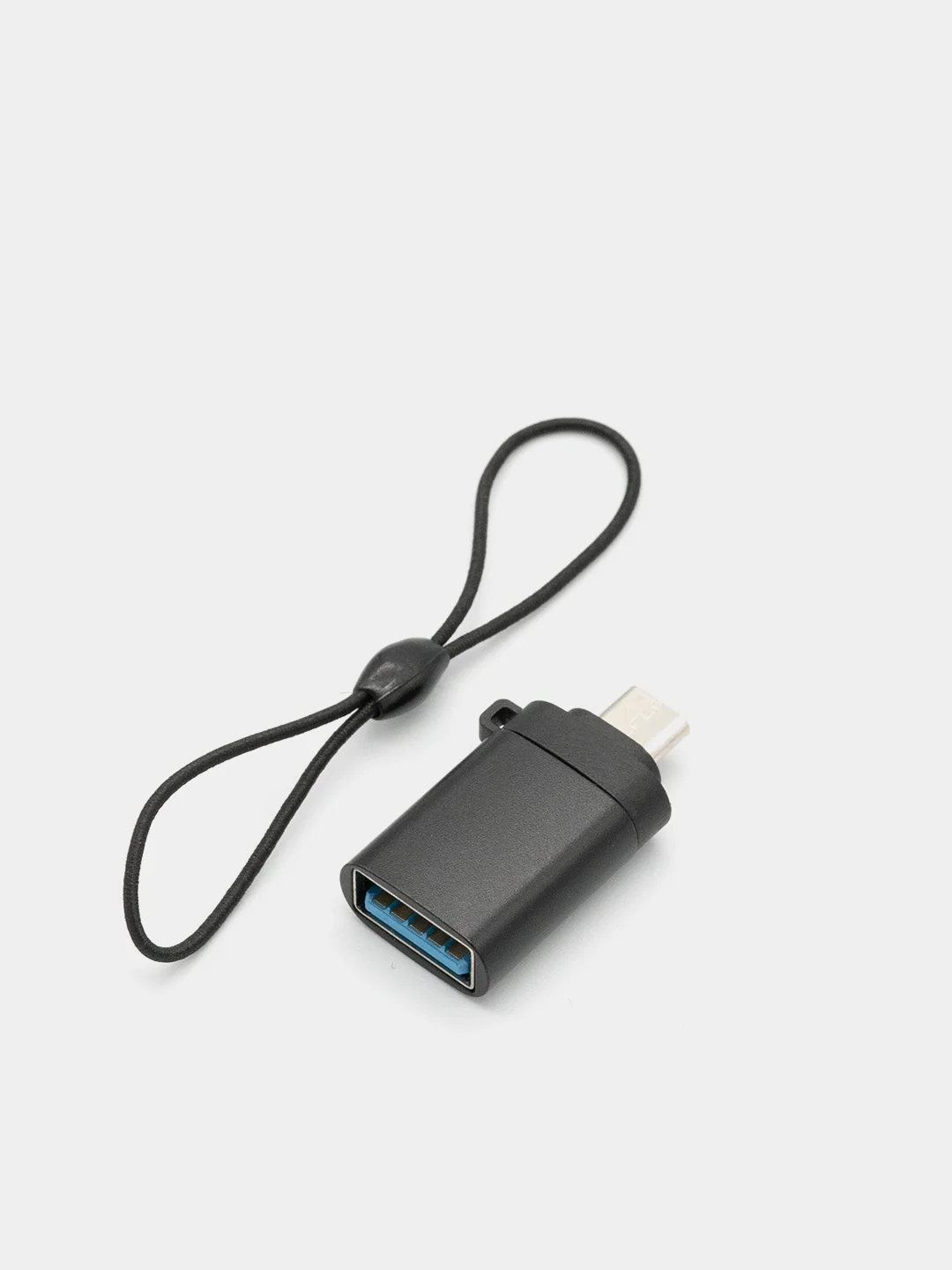 Черный переходник USB 3.0 на Micro USB OTG