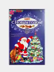 Шоколадные конфеты Победа вкуса Ассорти, Новогодние, в коробке, 120г