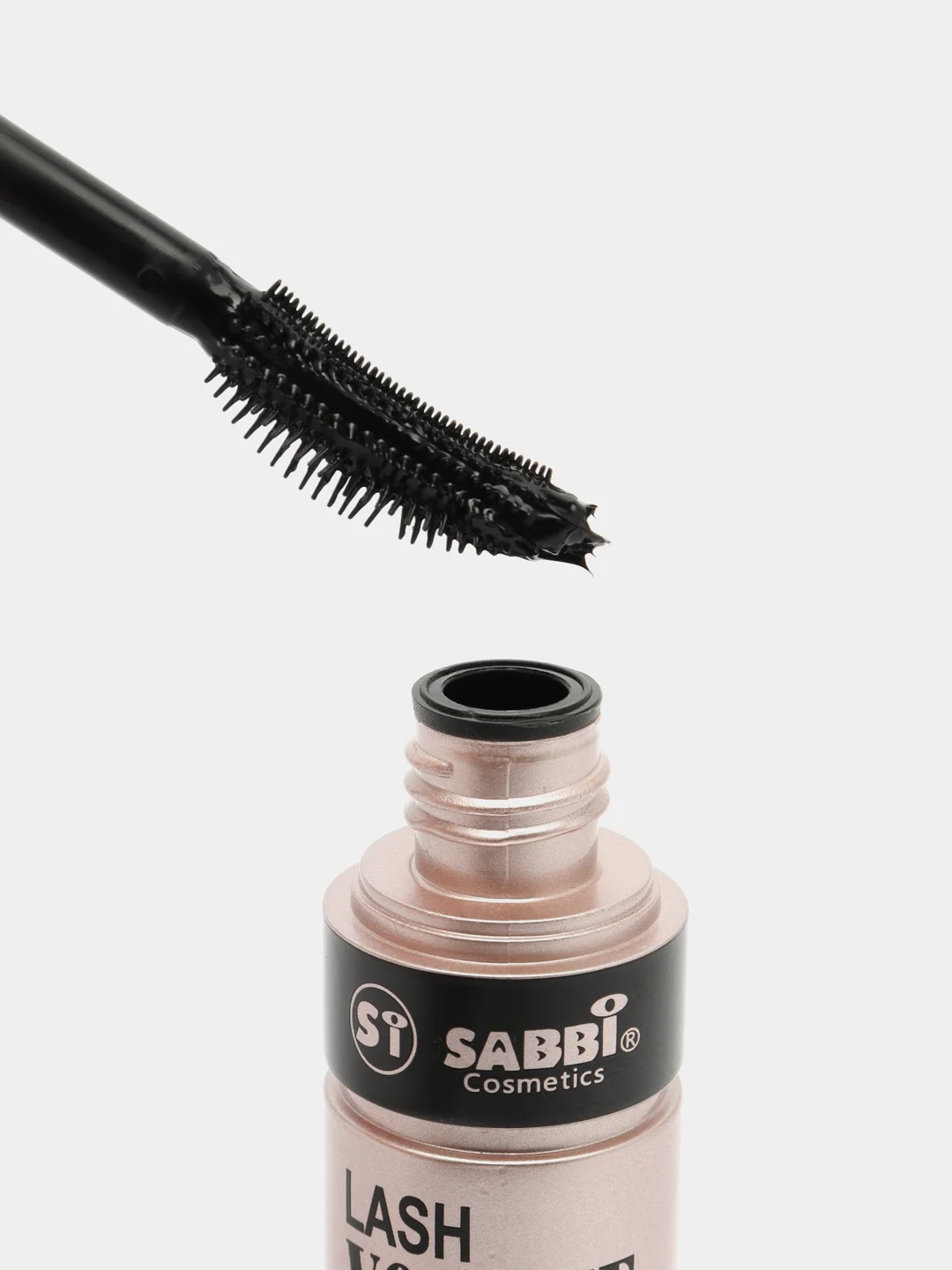 Тушь для ресниц Sabbi "Веерный объем" черная, водостойкая 9,5 мл