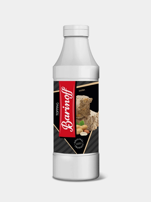 Топпинг Barinoff Халва, для кофе, мороженого и десертов, 1 кг