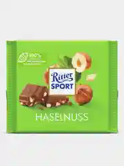 Шоколад молочный ЛЕСНОЙ ОРЕХ Ritter Sport с обжаренным орехом лещины, 250 гр