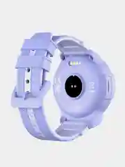 Фиолетовый детские смарт-часы Elari KidPhone 4G Wink, с KidGram и Марусей
