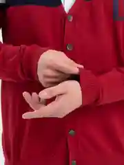 Красный мужской кардиган
