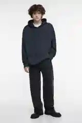 Фиолетовый худи мужской Befree oversize