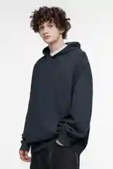 Фиолетовый худи мужской Befree oversize