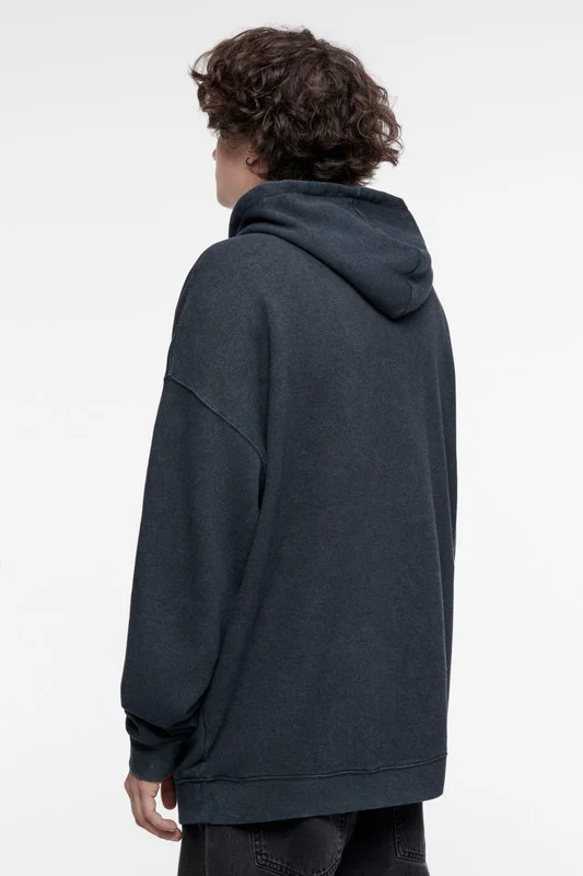 Фиолетовый худи мужской Befree oversize