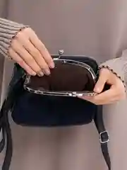 Индиго сумка мини женская, сумма-клатч, сумка-кошелек