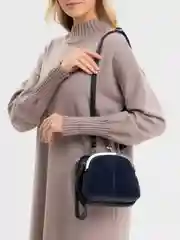 Индиго сумка мини женская, сумма-клатч, сумка-кошелек