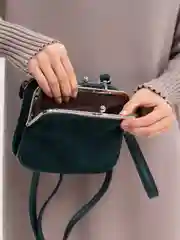 Черный сумка мини женская, сумма-клатч, сумка-кошелек