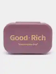 Сиреневый контейнер футляр для контактных линз