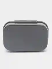Тёмно-серый контейнер футляр для контактных линз