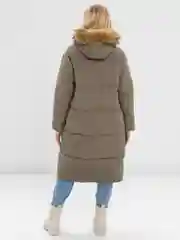Оливковый куртка женская