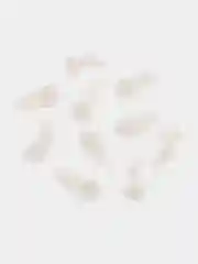 Белый клипса на авто, клипса обивки двери 2104, 2105, 2106, 2107, 10 шт